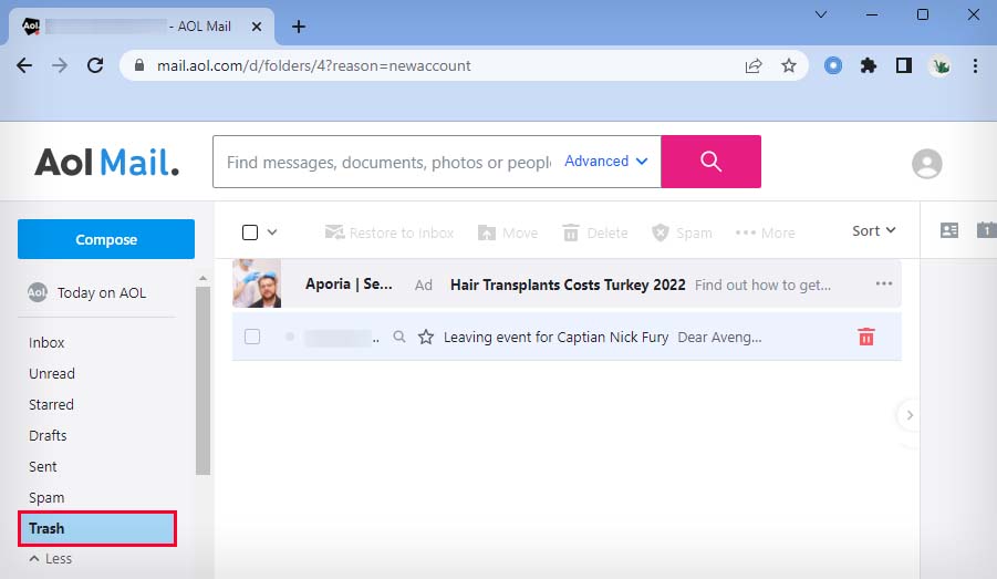 Cara mengambil surat aol all things windows
