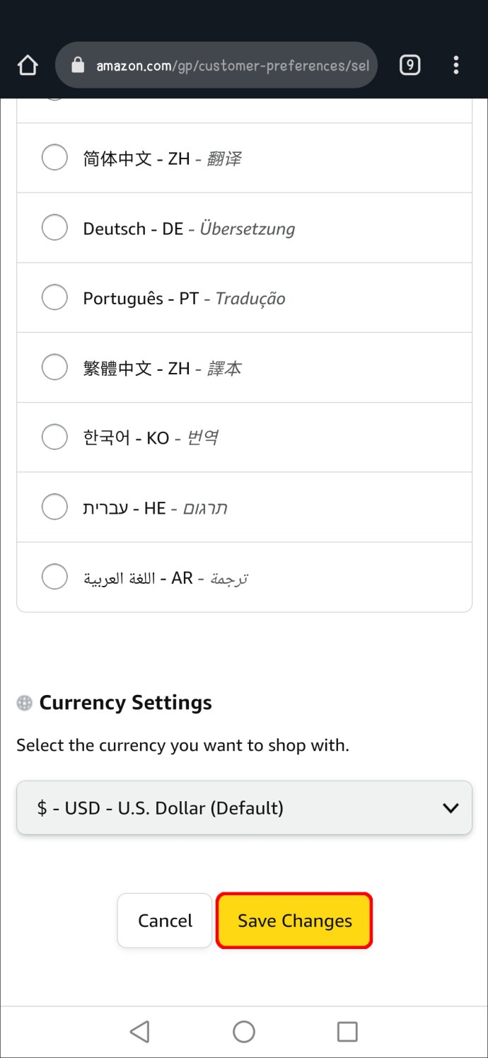Cara Mengubah Bahasa di Amazon All Things Windows