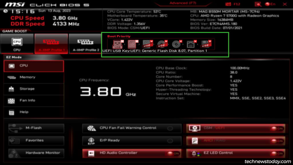 Cara Booting Dari USB Di Motherboard MSI All Things Windows