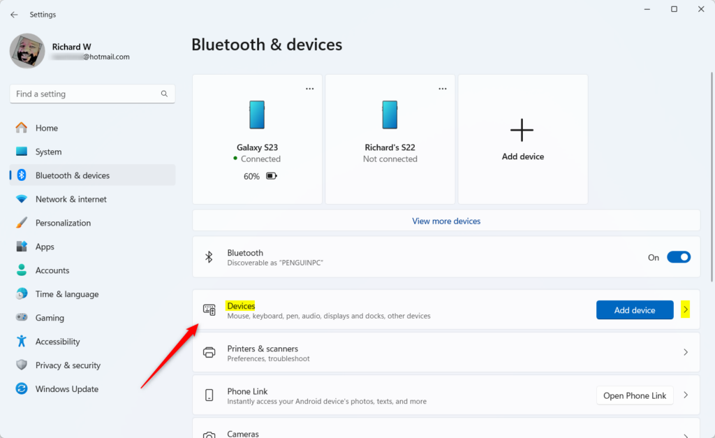 Cara Bergabung dengan Bluetooth Personal Area Network (BTPAN) di