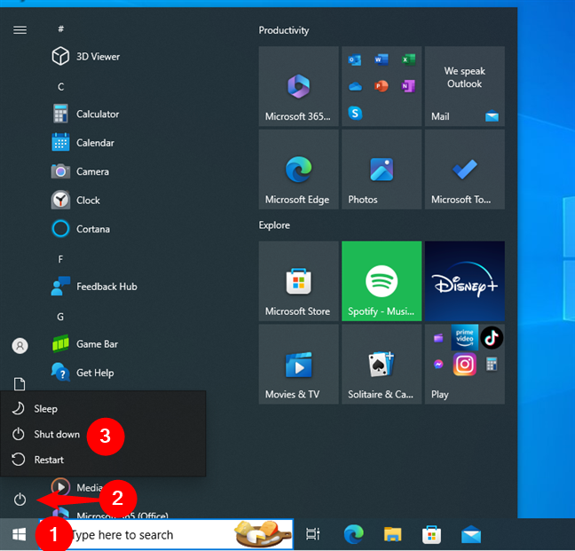 Cara Mematikan Laptop, Tablet, Atau PC Desktop Windows 10 - All Things ...