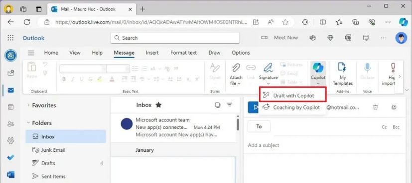 Mulai Menggunakan Copilot Di Outlook Untuk Windows 11 - All Things Windows