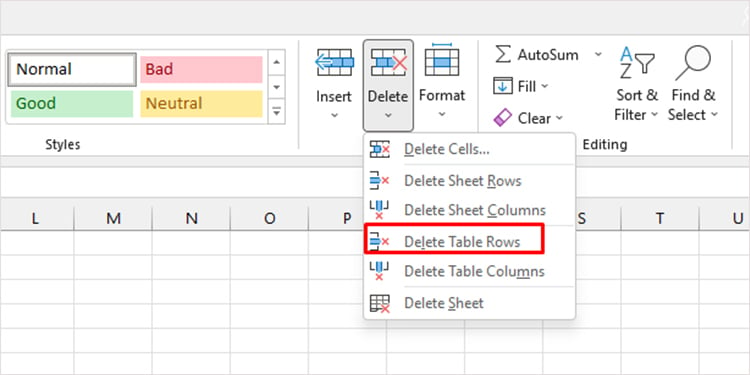 Come Eliminare Le Righe Vuote In Excel All Things Windows 7072