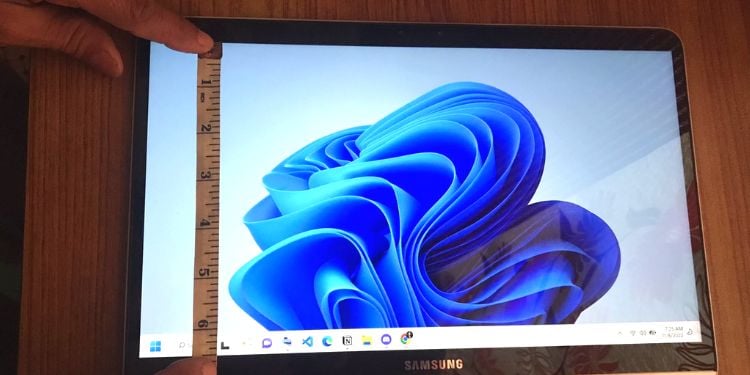 Come misurare manualmente le dimensioni di un laptop - All Things Windows
