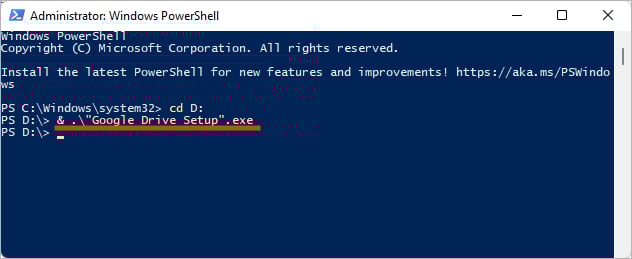 Come eseguire Exe in PowerShell - All Things Windows