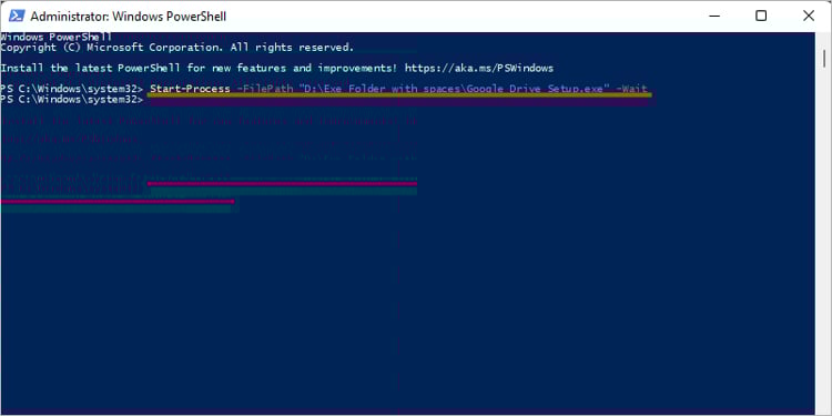 Come eseguire Exe in PowerShell - All Things Windows
