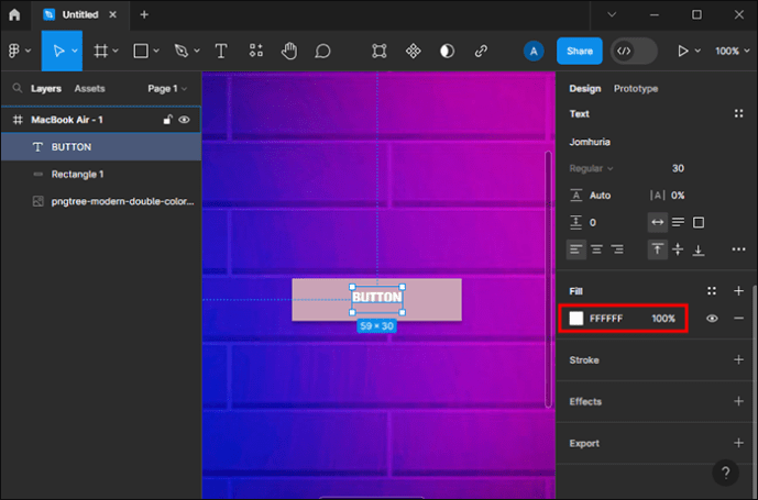 Come creare un pulsante in Figma - All Things Windows