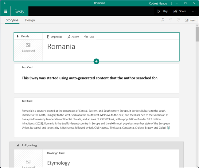 Microsoft Sway とは何ですか?何に使用されますか? All Things Windows