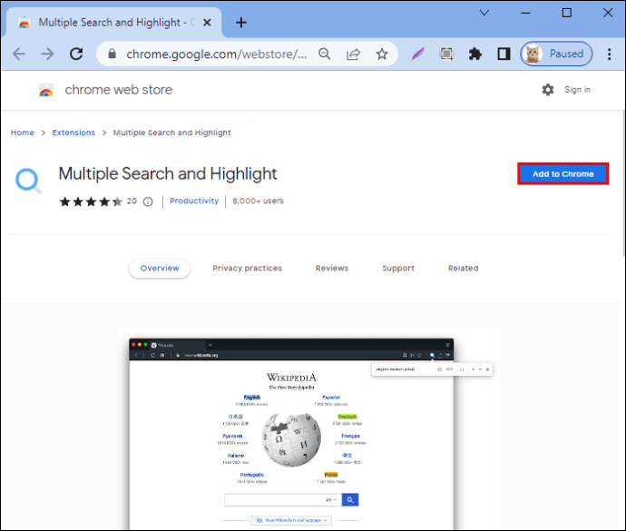 Cara Mencari Berbilang Perkataan Pada Halaman Dalam Chrome Dengan ...