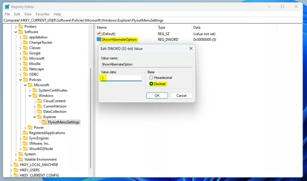 De slaapstandknop weergeven of verbergen in windows 11 all things windows