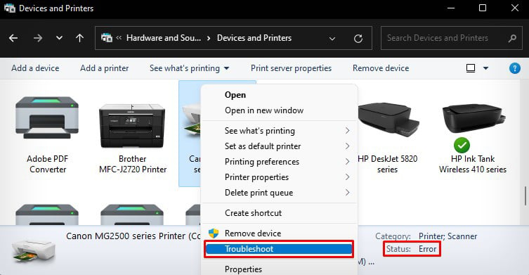golf redden Nieuwe aankomst 6 manieren om de printer in een foutstatus te herstellen - All Things  Windows