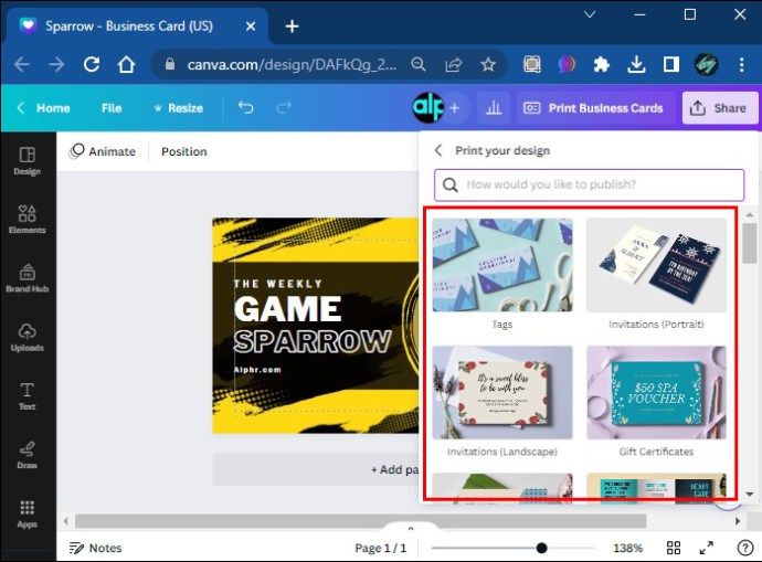 Hoe u gratis kunt afdrukken in canva all things windows
