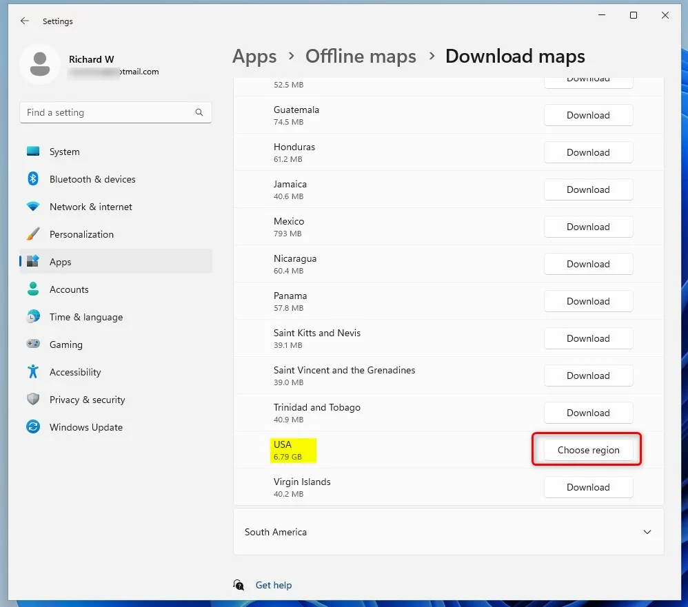 Slik laster du ned kart uten nett i windows 11 all things windows