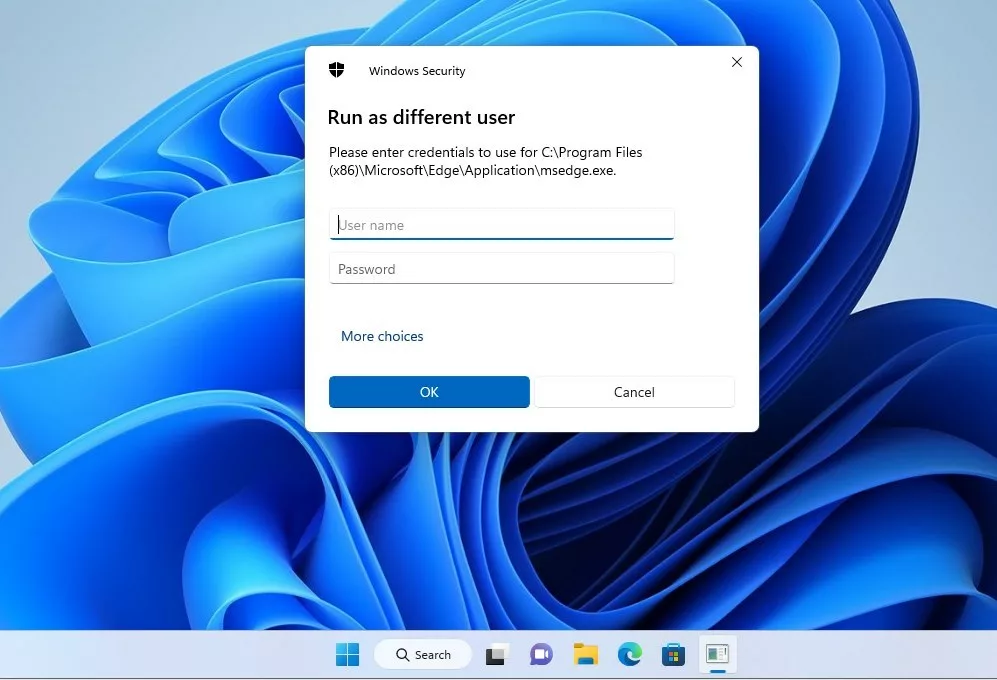 Slik kj rer du som annen bruker eller administrator i windows 11 all