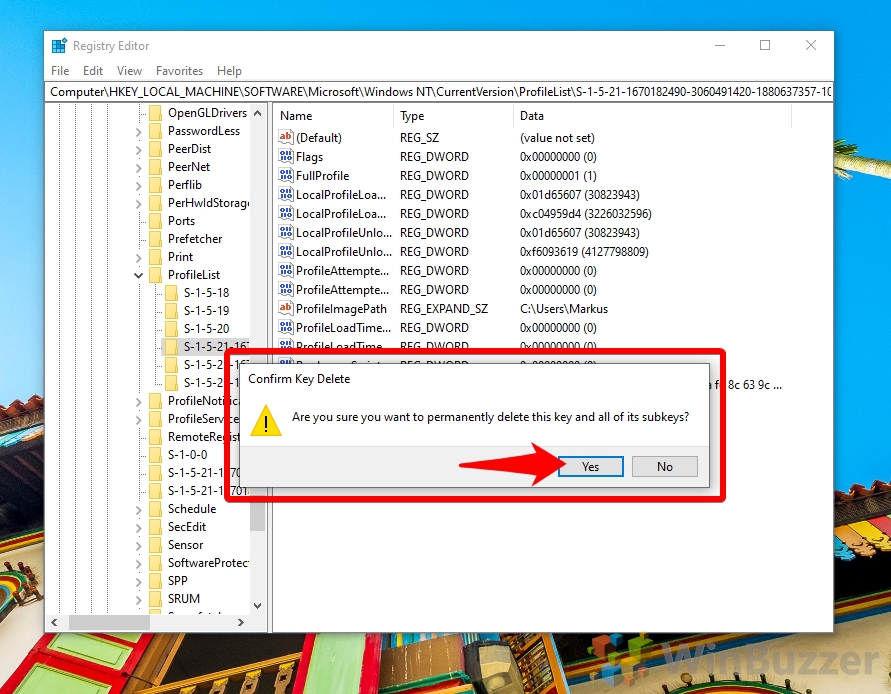 Jak Usunac Klucz Office Z Rejestru Windows 10/11: Jak usunąć profil użytkownika z rejestru i właściwości