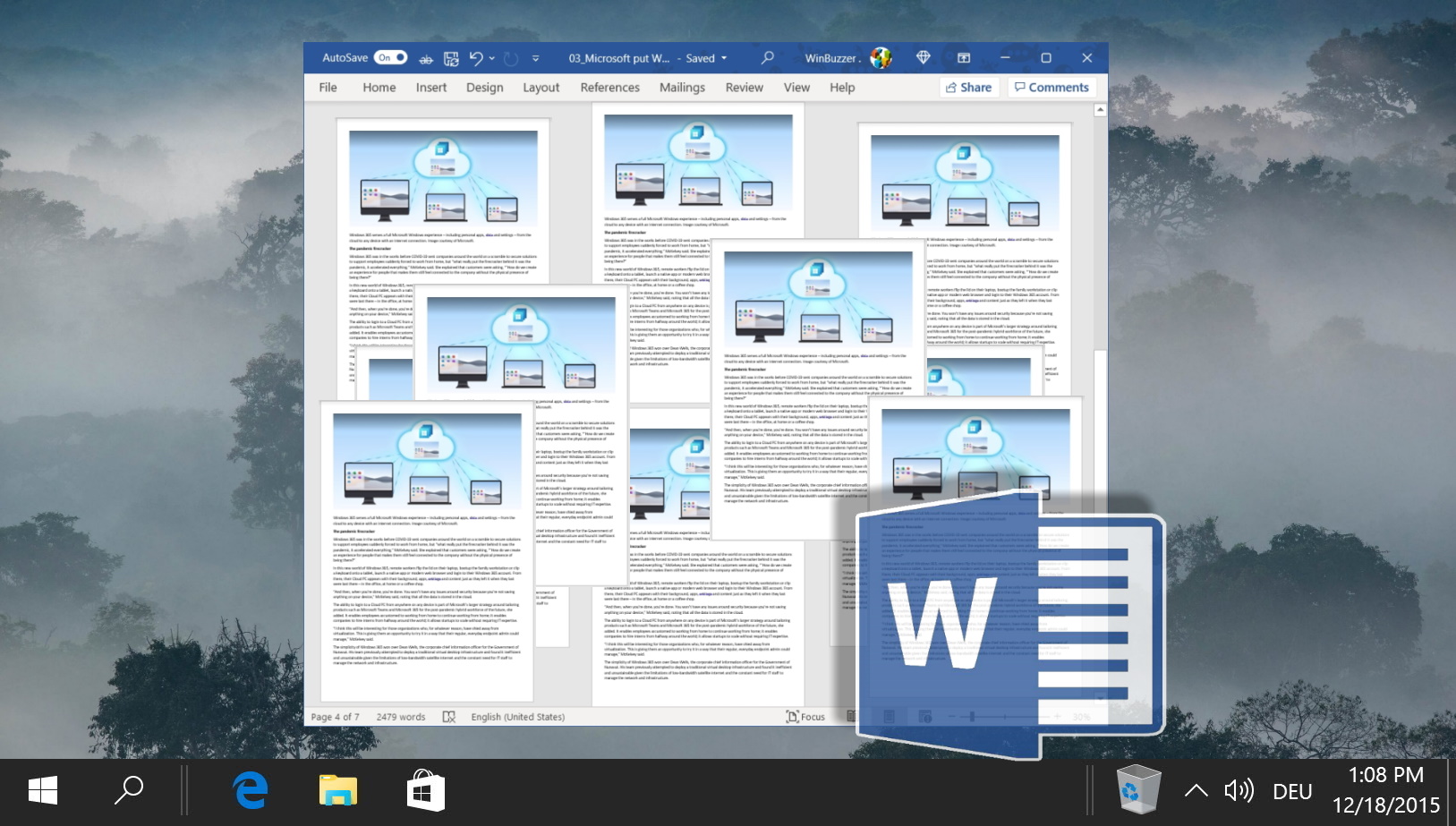 Jak Przenosić I Zmieniać Układ Stron W Programie Word All Things Windows 6611