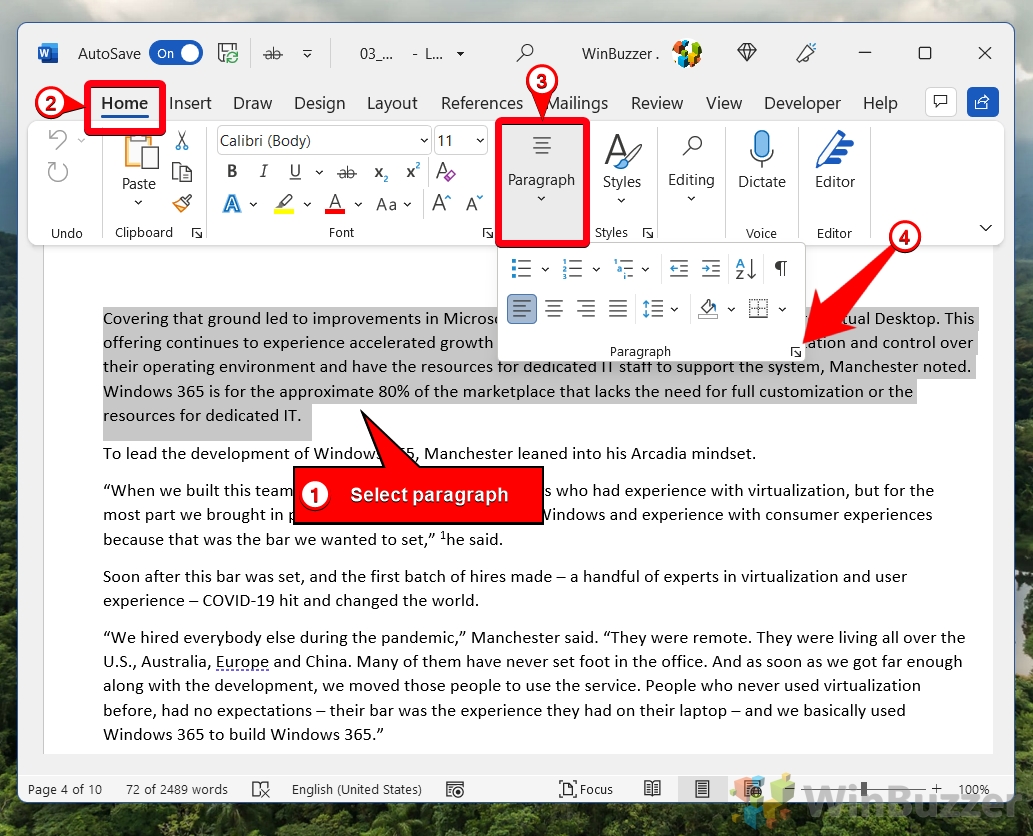 Jak zrobi wisz ce wci cie w programie microsoft word all things windows