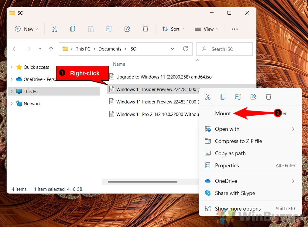 Cum se montează sau demontează fișierele ISO și IMG în Windows 11 - All ...
