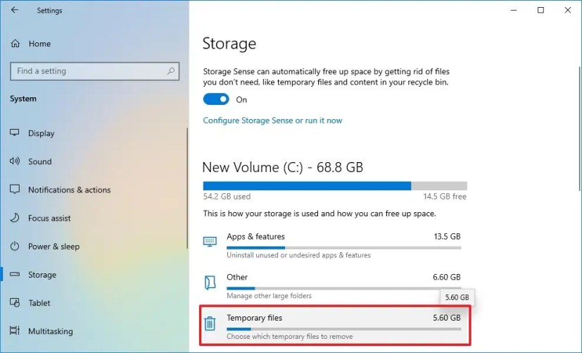 วิธีลบไฟล์ชั่วคราวใน Windows 10 - All Things Windows