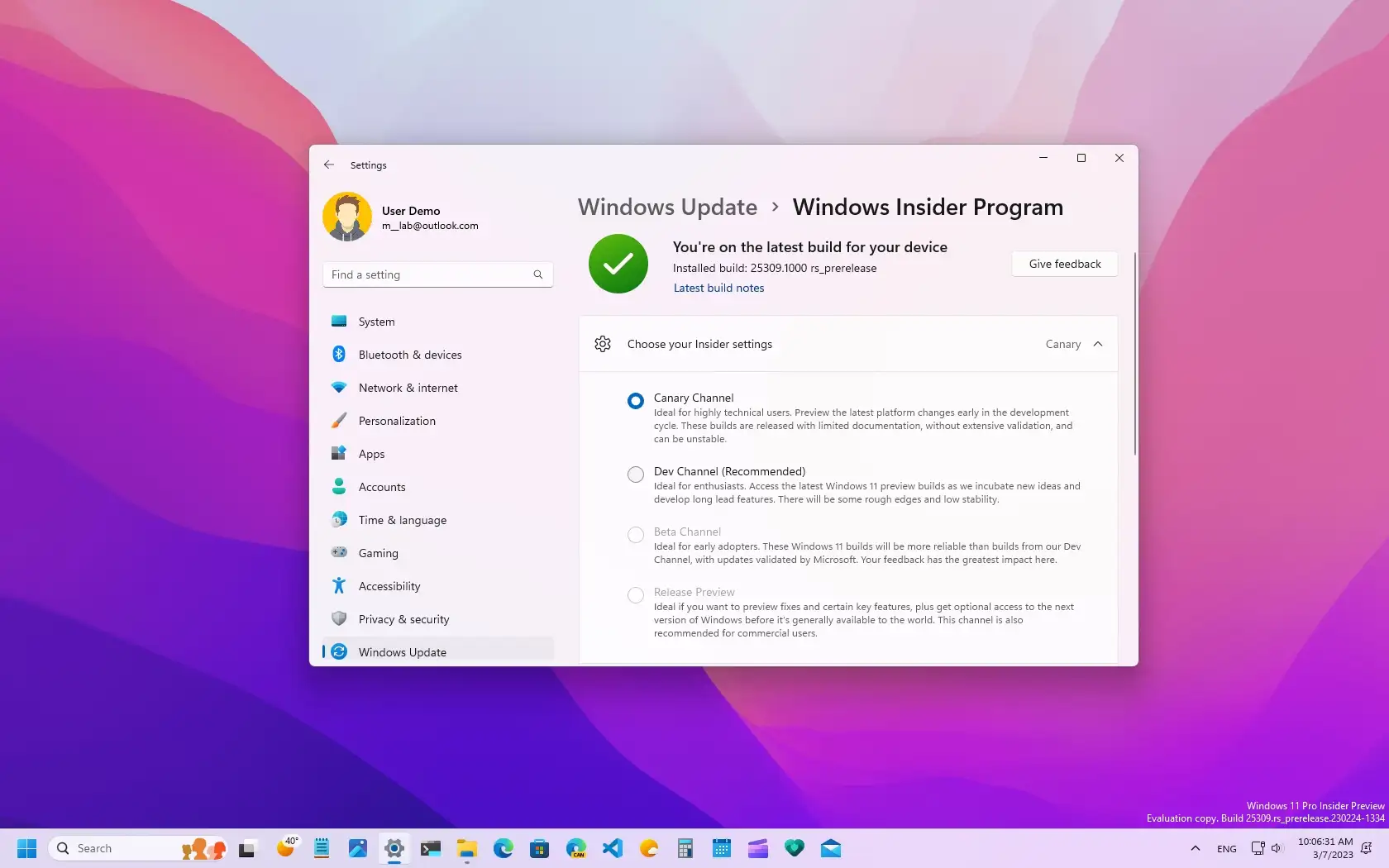 โปรแกรม Windows Insider เพิ่มช่องทาง Canary เพื่อทดสอบการเปลี่ยนแปลงใน ...