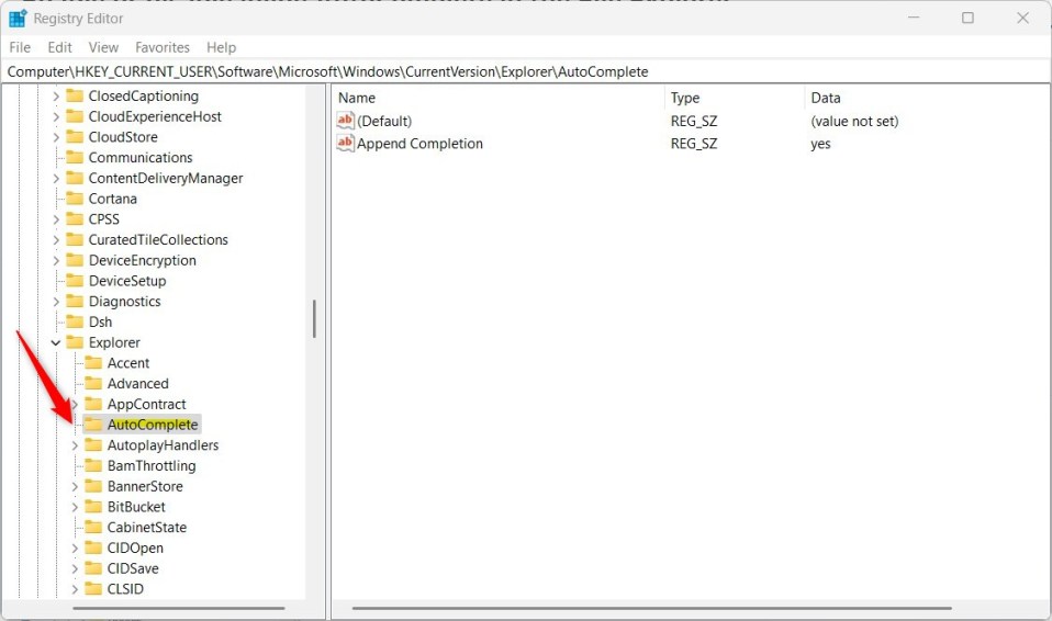 Paano i enable o i disable ang file explorer inline autocomplete sa