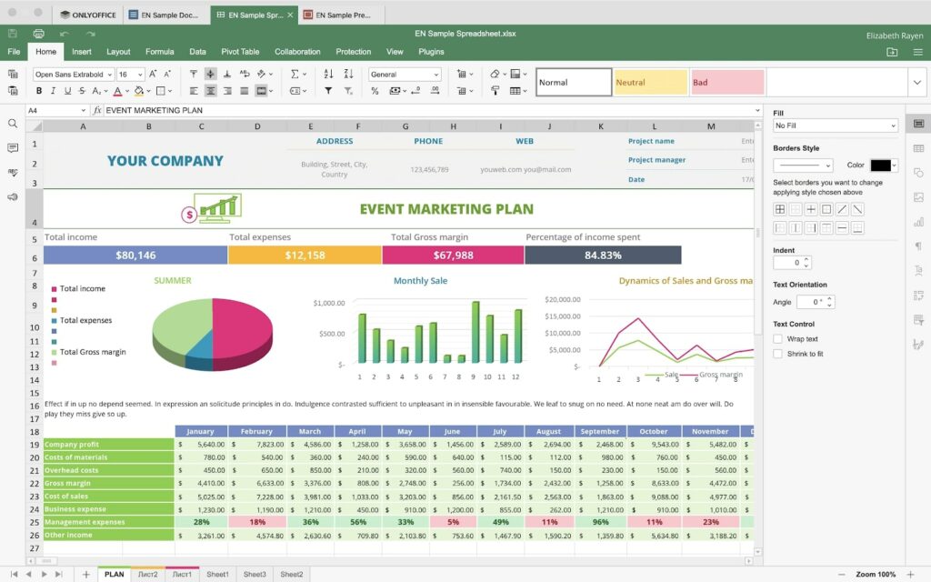Onlyoffice desktop editors b office mi n ph d nh cho windows all