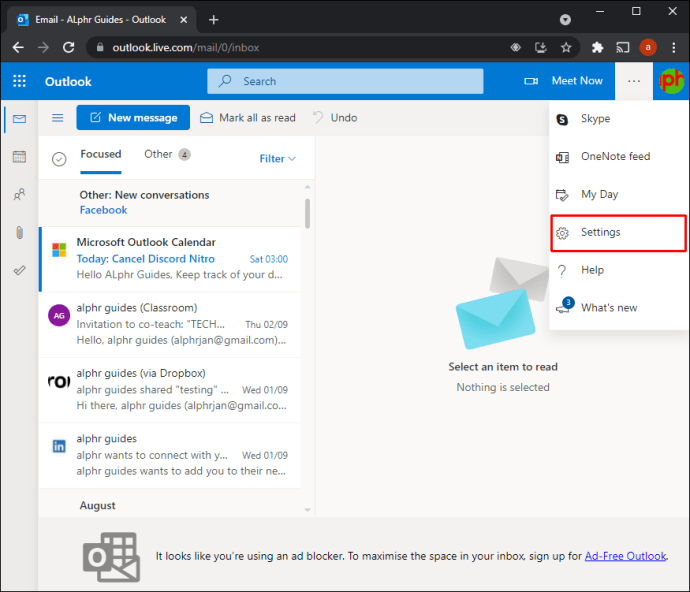 C ch t tr l i t ng v ng m t trong outlook all things windows