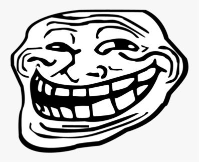 Download 50 Troll face black background images for a humorous touch