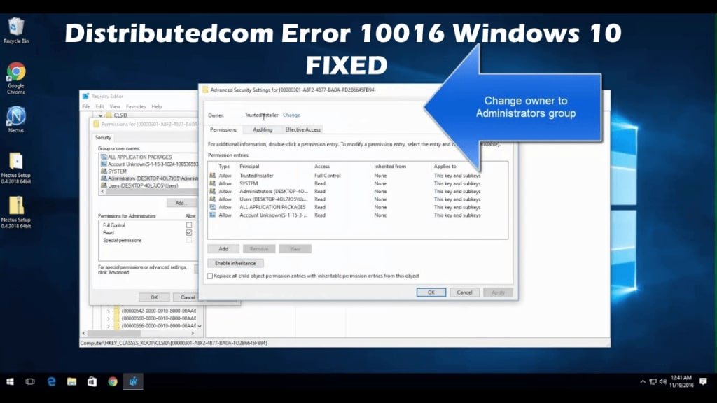 Como corrigir o erro distributedcom 10016 no windows 10 all things