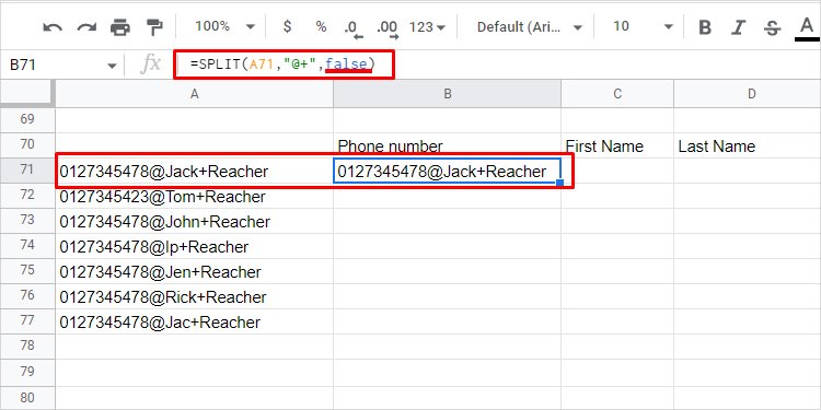 Como Dividir C Lulas No Google Sheets All Things Windows