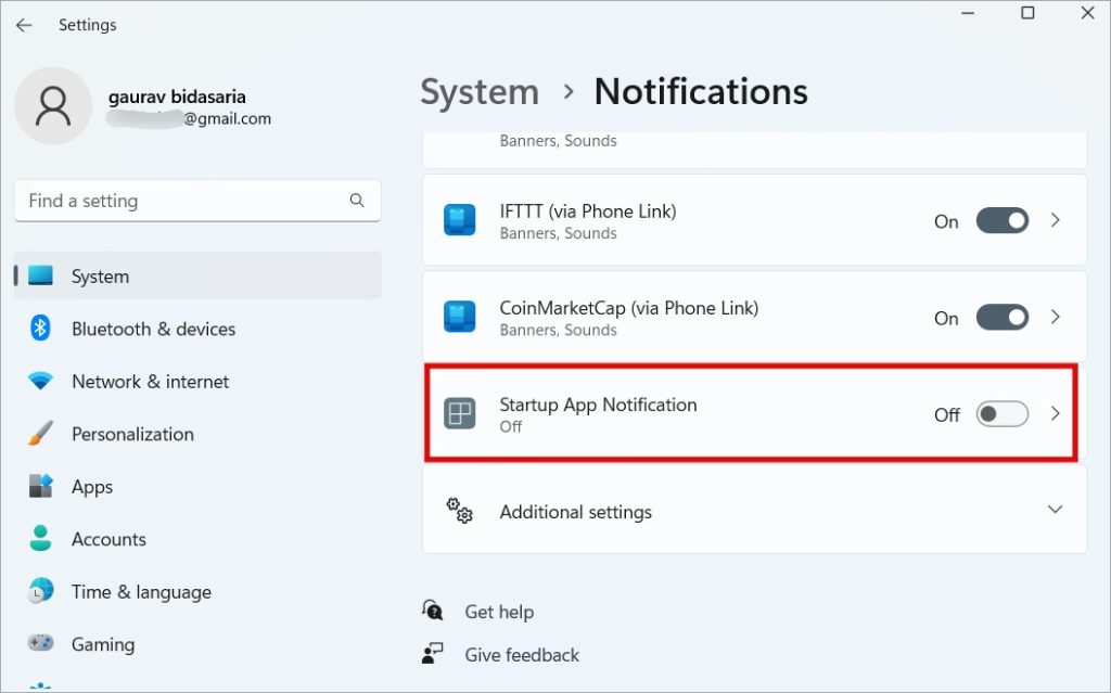 Como Habilitar E Personalizar Notificações De Aplicativos De Inicialização No Windows 11 All 1212
