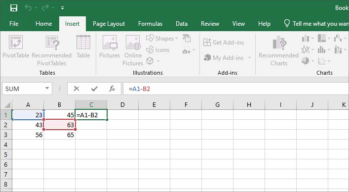 Como Subtrair No Excel All Things Windows 2730