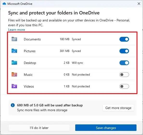 Como Configurar O Backup De Arquivos Do Onedrive No Windows All Things Windows