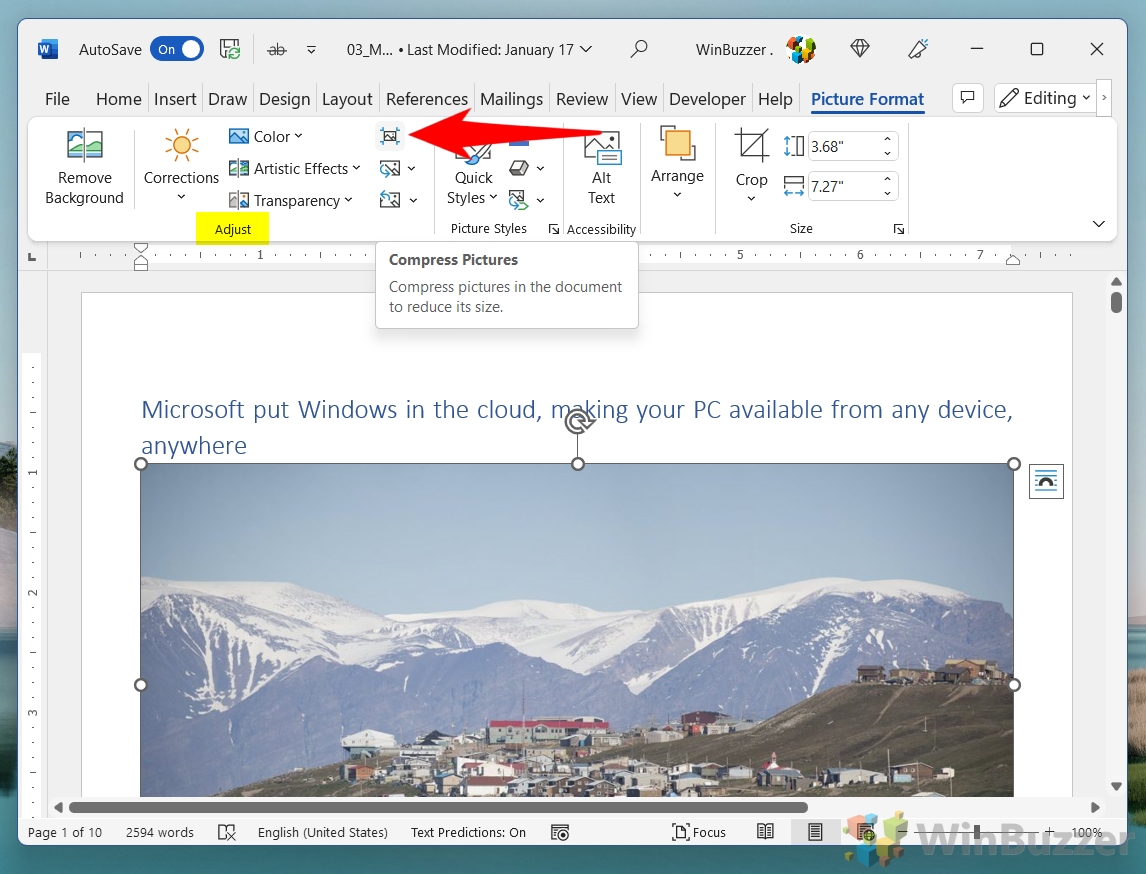 Como Compactar Um Documento Do Word Para Reduzir O Tamanho Do Arquivo All Things Windows 9430