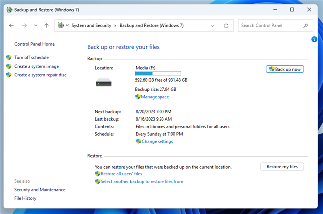 Como restaurar arquivos e pastas de um backup do Windows - All Things ...