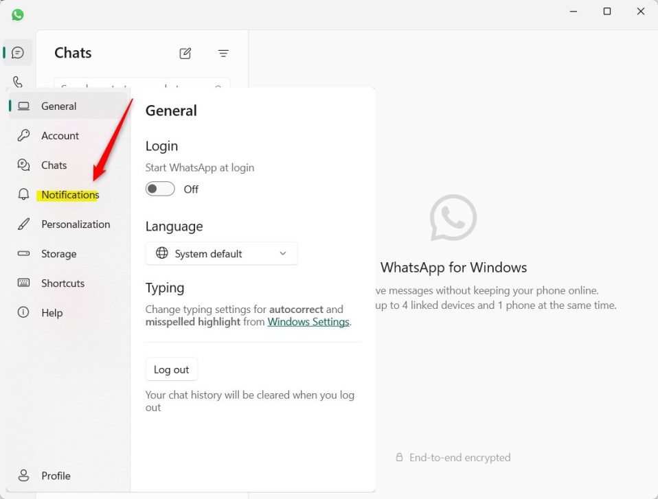 Como Ativar Ou Desativar Notificações No Whatsapp No Windows 11 All Things Windows 7555