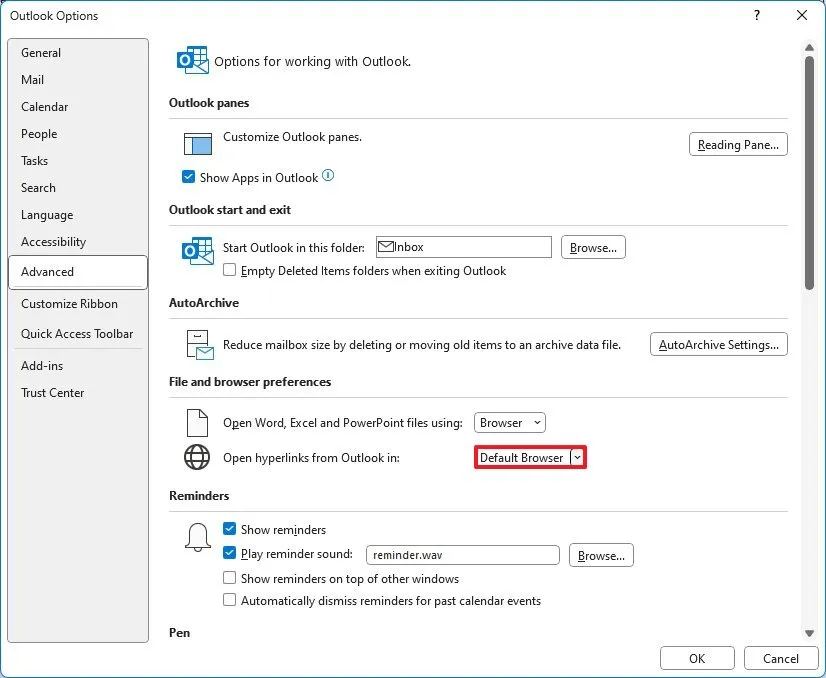 Como abrir links no navegador padr o em vez do microsoft edge no